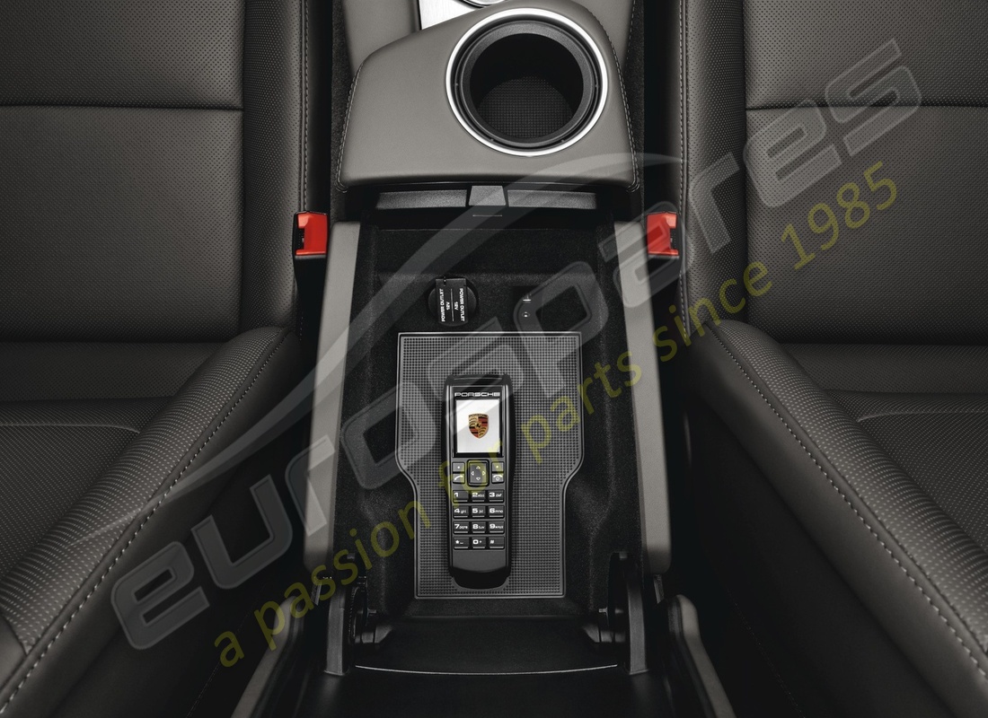 neu porsche bluetooth-hörer für telefonmodul. teilenummer 97004490031 (2)