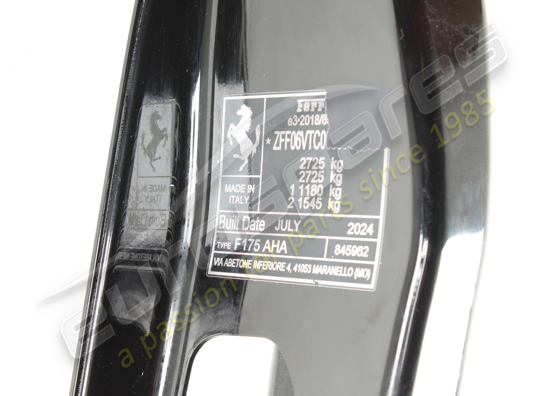 gebraucht ferrari ricoprimento montante b inf.. teilenummer 875655 (2)