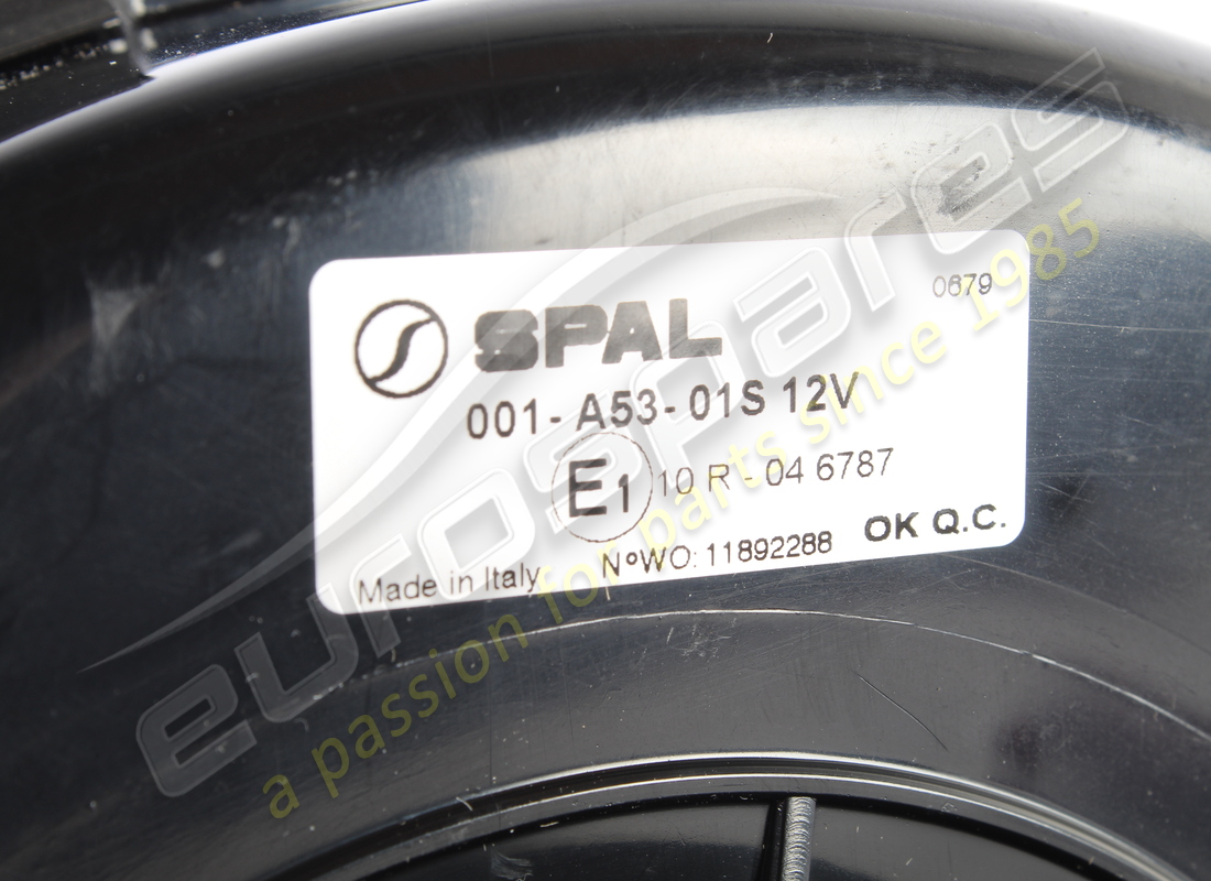 neues eurospares rh elektrisches heizgebläse (weisser lüfter). teilenummer 60091600 (6)