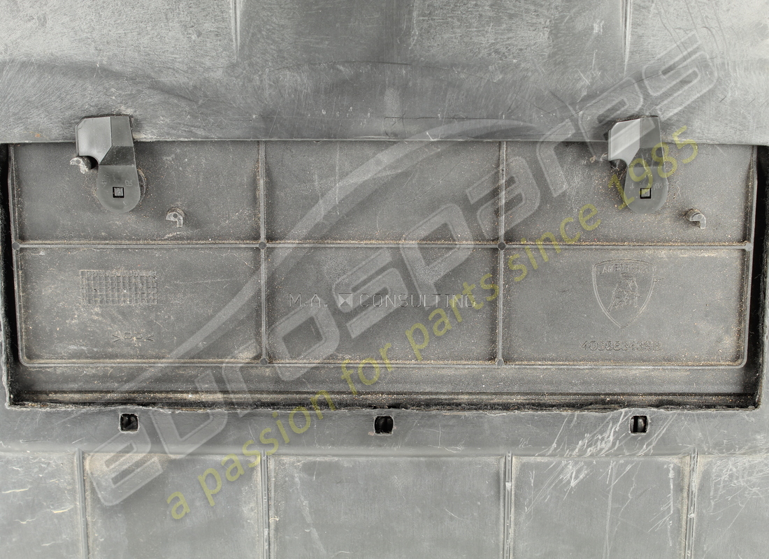 GEBRAUCHTE LAMBORGHINI KOFFERRAUMVERKLEIDUNG. TEILENUMMER 400863362AF (5) gebrauchte lamborghini kofferraumverkleidung. teilenummer 400863362af (5)