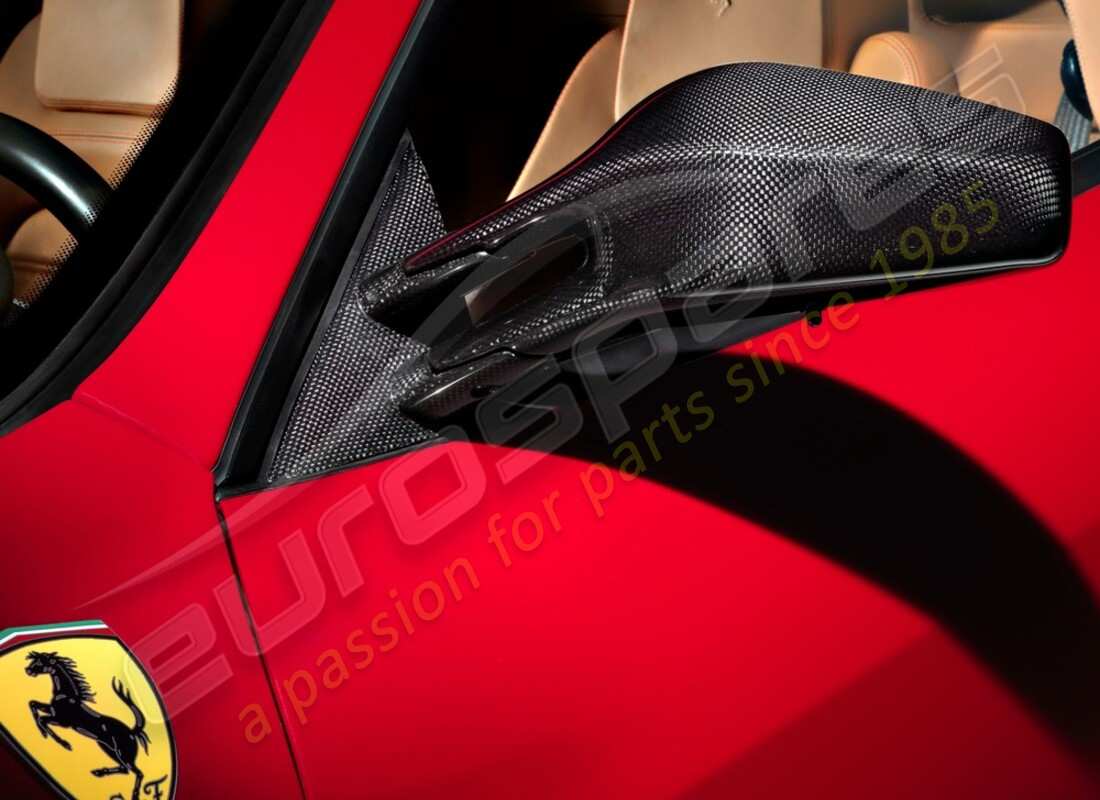 neue ferrari kohlefaser-außenspiegel. teilenummer 70001456 (1)