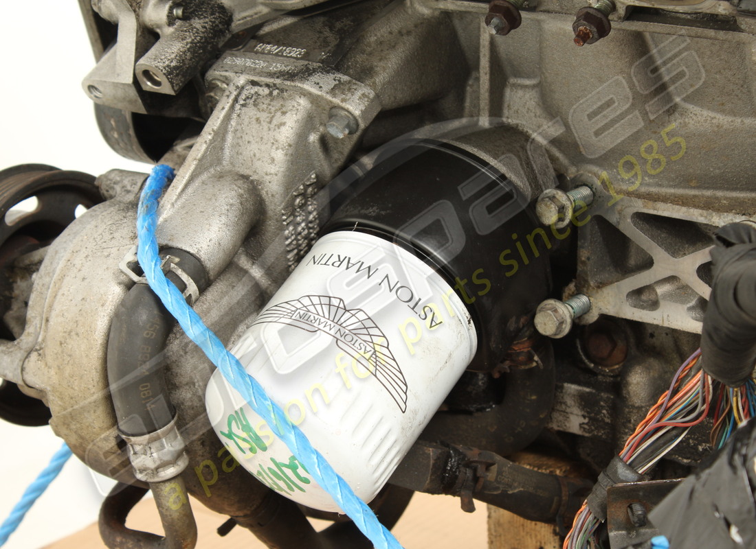 gebraucht aston martin db9 motorbaugruppe 6.0l v12. teilenummer 7g436007aa (7)