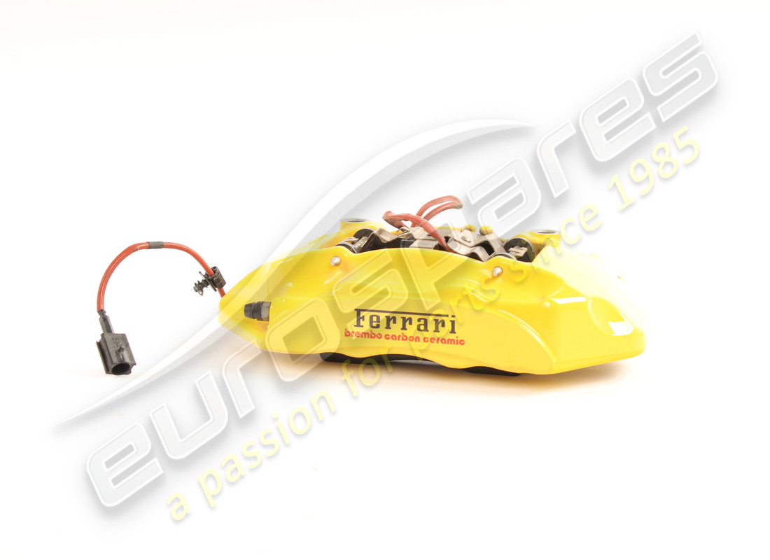 GEBRAUCHTER Ferrari HINTERER RECHTER BREMSSATTEL MIT BELÄGEN. TEILENUMMER 829924 (1)