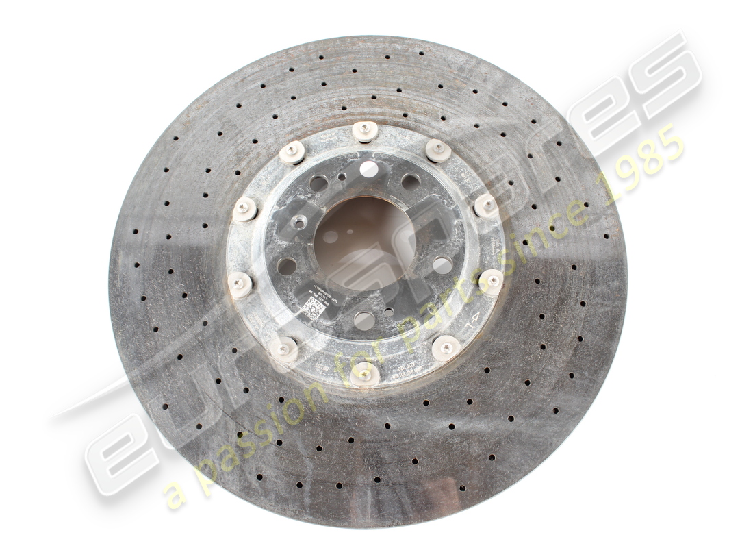 gebrauchte lamborghini keramik-bremsscheibe (belüftet), 440 x 40. teilenummer 4m0615301br (2)