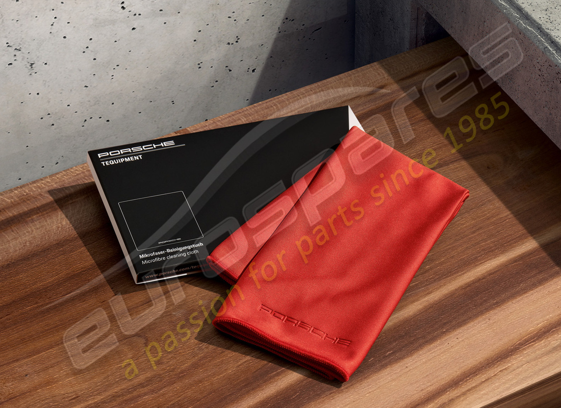 neu porsche mikrofaser-reinigungstuch. teilenummer 00004400197 (1)