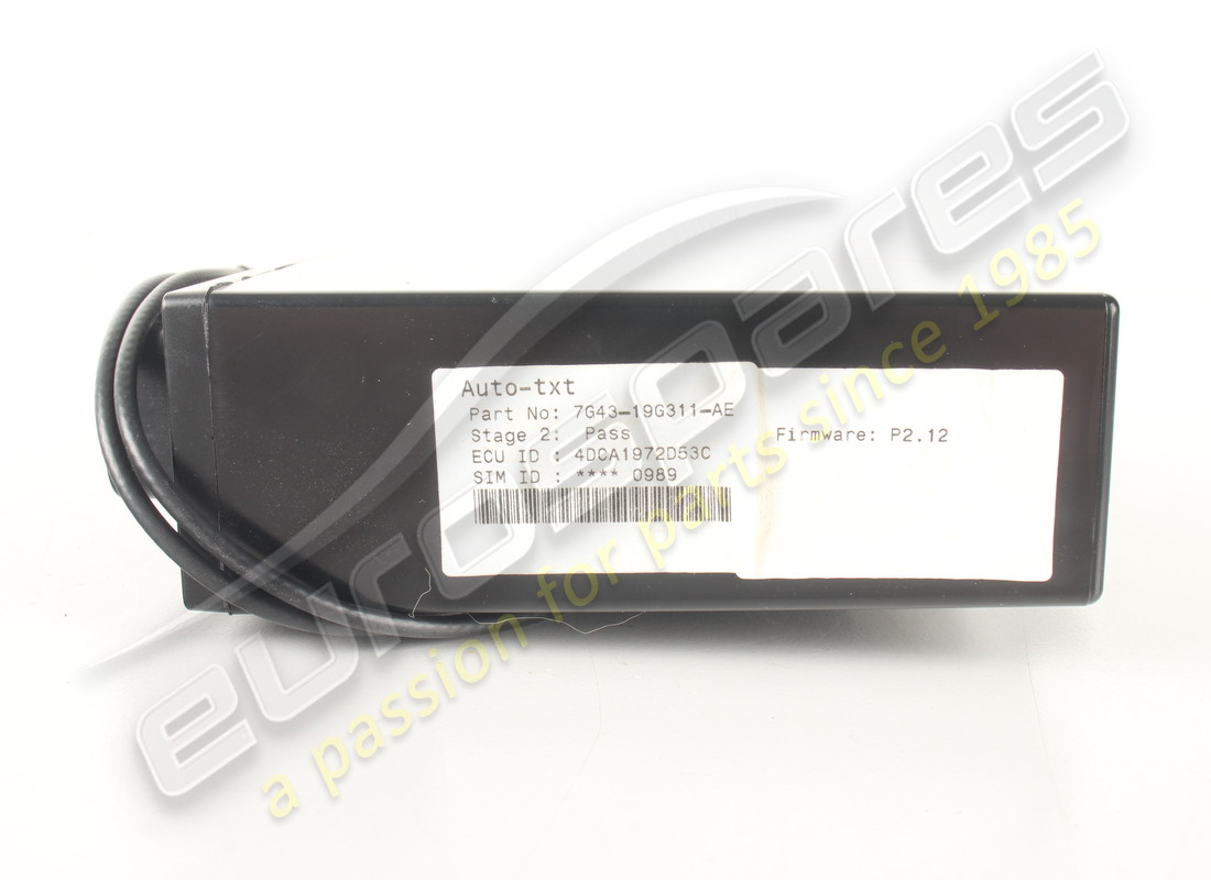 verwendet aston martin tracker, system, cat 5. teilenummer 7g4319g311ae (4)