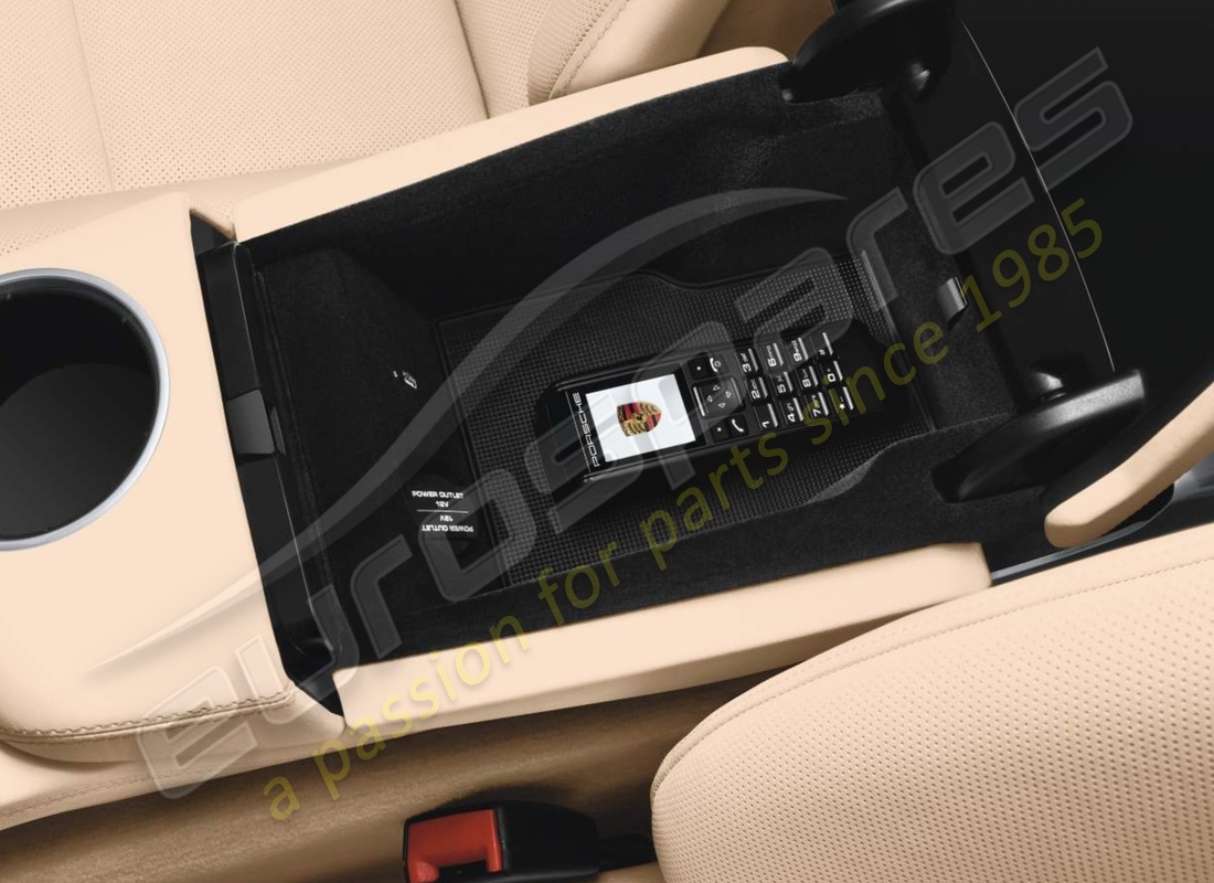 neu porsche bluetooth-hörer für telefonmodul. teilenummer 97004490031 (1)