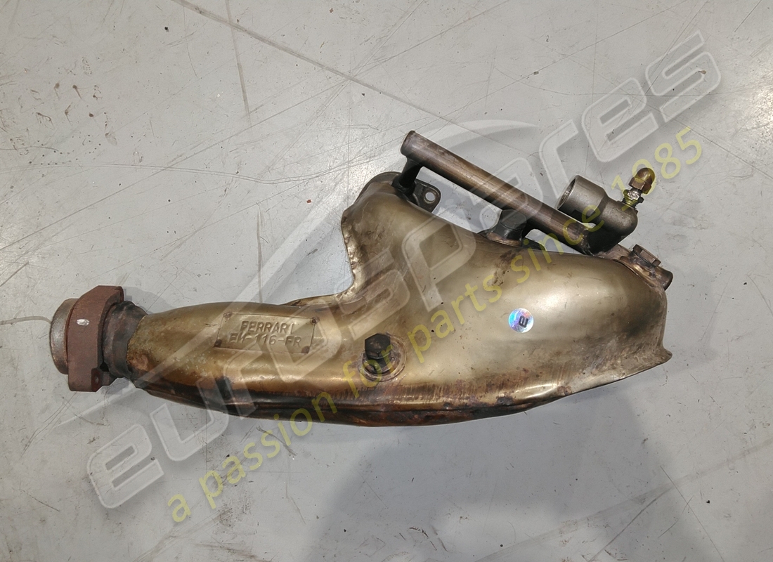GEBRAUCHT Ferrari RH VORDERER AUSPUFFKRÜMMER RHD . TEILENUMMER 157758 (1)