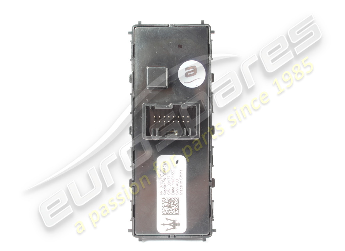 gebraucht maserati elektrisches fensterheber vorne schwarz. teilenummer 670272105 (2)