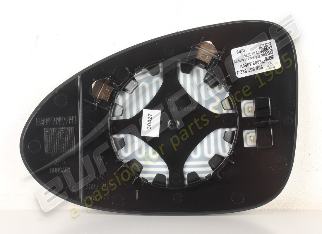 neues porsche spiegelglas (konvex). teilenummer 95b857522j (2)