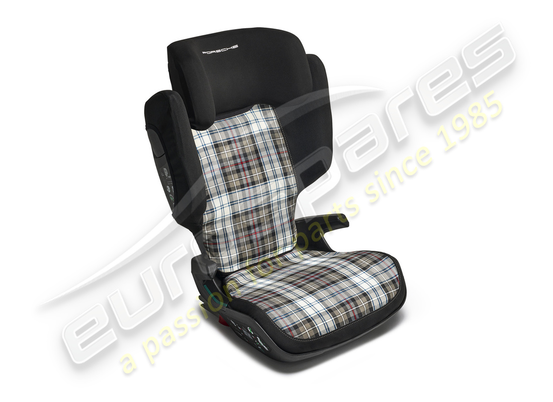 neuer porsche schottenkaro-bezug für juniorsitz. teilenummer 971044068d (1)