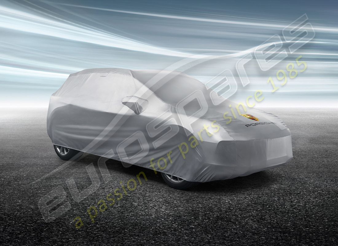 neue porsche autoabdeckung für den aussenbereich. teilenummer 9y0044004 (1)