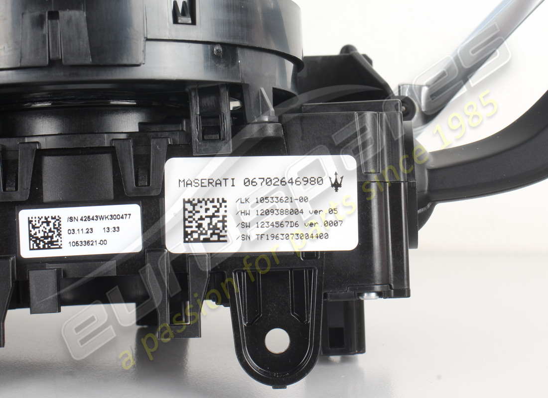 neue maserati schalteranleitung. teilenummer 670264698 (7)