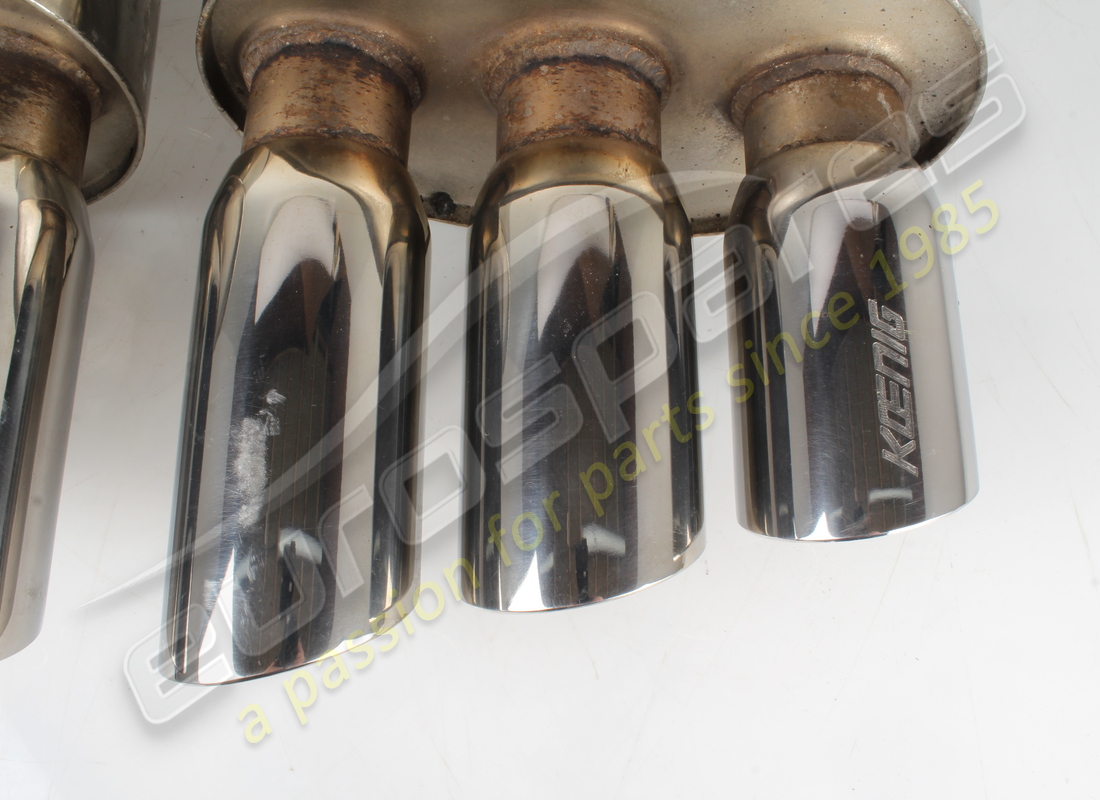 gebrauchtes eurospares auspuffschalldämpfer-set (edelstahl). teilenummer eap1226105 (4)