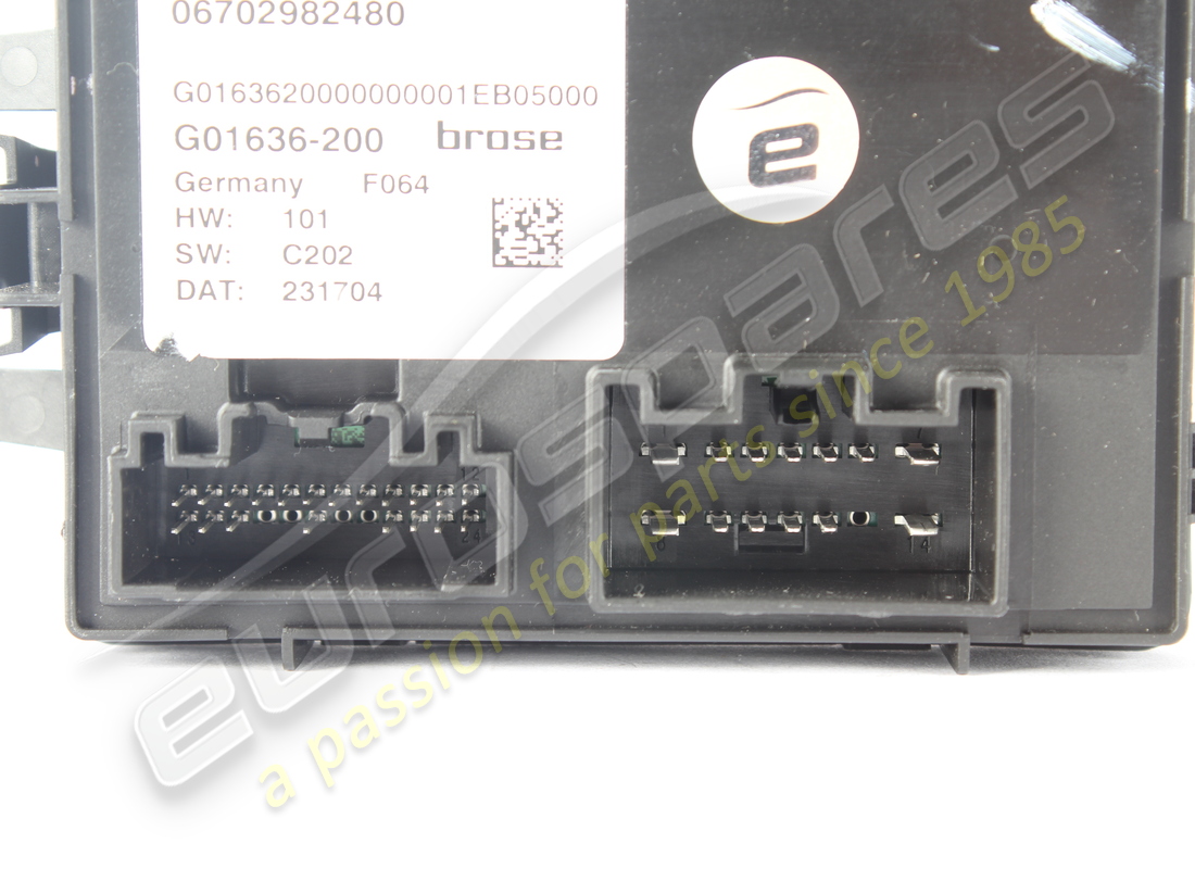 gebraucht maserati elektrische heckklappe/handfrei. teilenummer 670298248 (2)