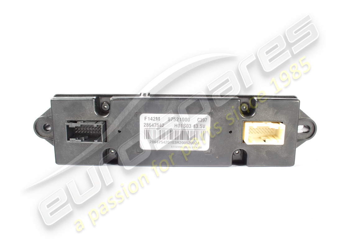 GEBRAUCHTE Ferrari A/C-STEUERUNGEN BLACK BOX . TEILENUMMER 87521000 (1)