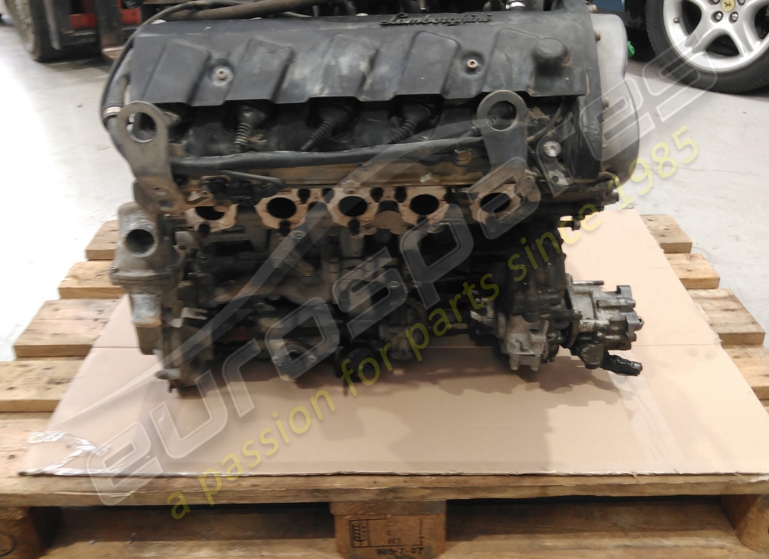 gebrauchter lamborghini lp520 gallardo motor. teilenummer mr00y3q07l (2)