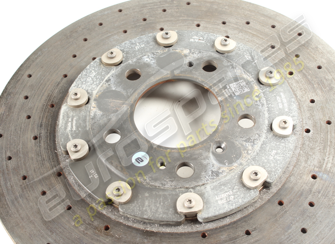 gebraucht lamborghini linke hintere bremsscheibe. teilenummer 4m0615601m (3)
