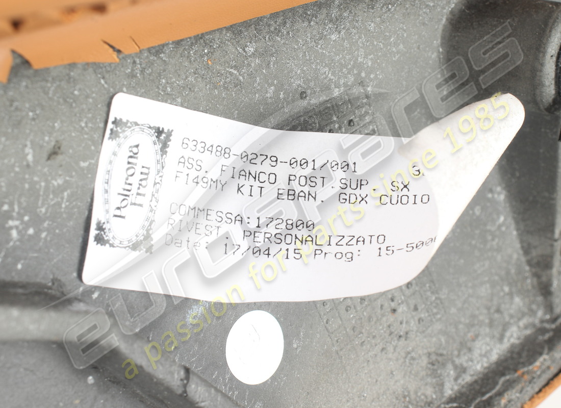 gebraucht ferrari obere linke hintere verkleidung. teilenummer 86318329 (8)