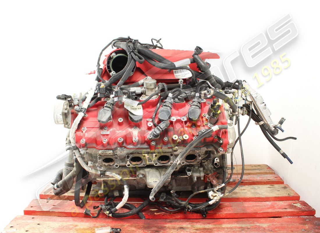 gebraucht ferrari 488 kompletter motor. teilenummer 754023000 (2)