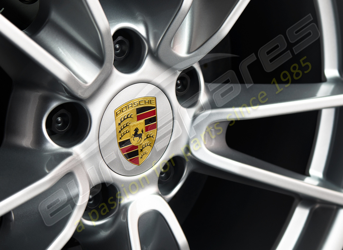 neue porsche radnabenkappen. teilenummer 00004460742 (1)