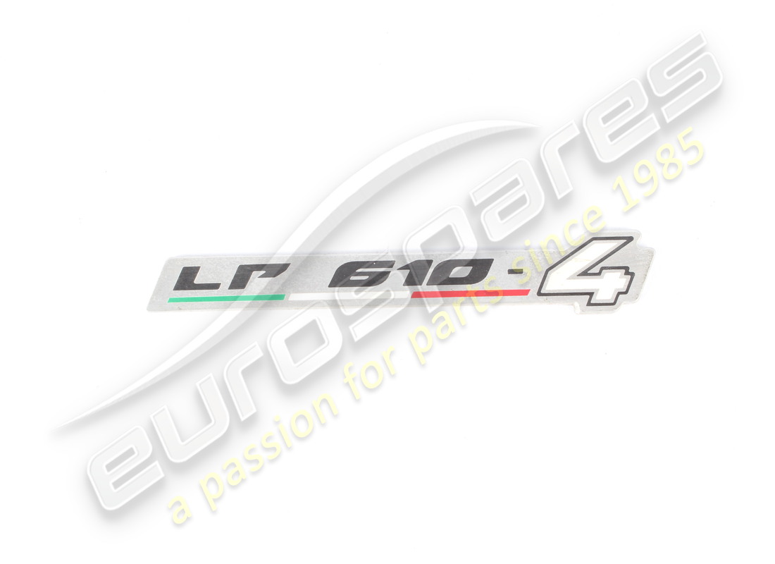 lamborghini namensschild verwendet. teilenummer 4t0854499a (1)