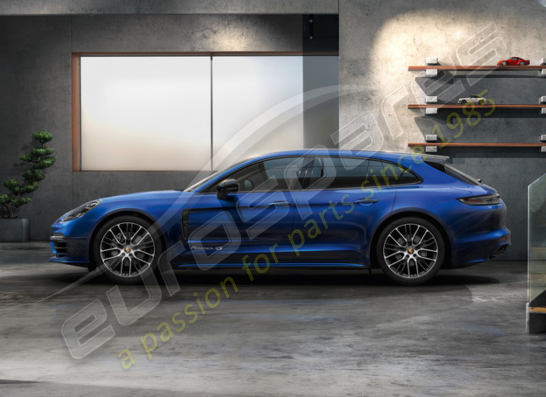 neu porsche 21 zoll exclusive design sport winterradsatz - lackiert in schwarz (hochglanz). teilenummer 971044630s (2)