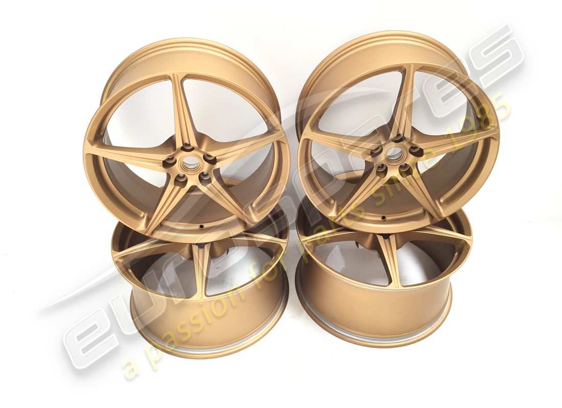 überholter ferrari radsatz (geschmiedet, diamantschnitt) 20 zoll. teilenummer 70004981 (3)