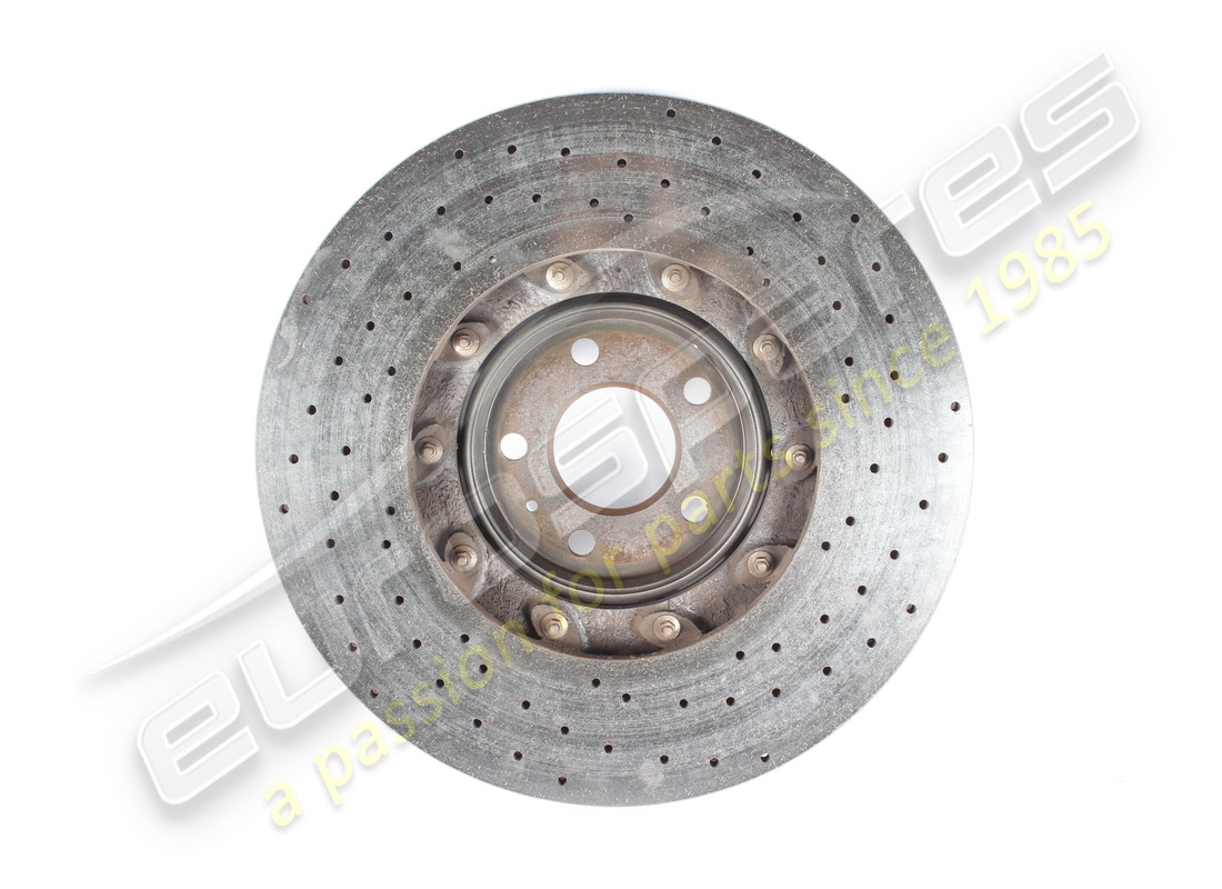 gebrauchte lamborghini carbon-keramik-bremsscheibe (ccp). teilenummer 420615301k (3)