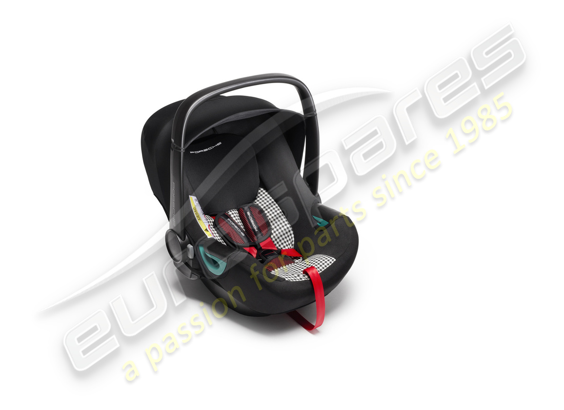 neue porsche kindersitzbezüge im heritage design - pepita für porsche babysitze i-size. teilenummer 971044065a (1)