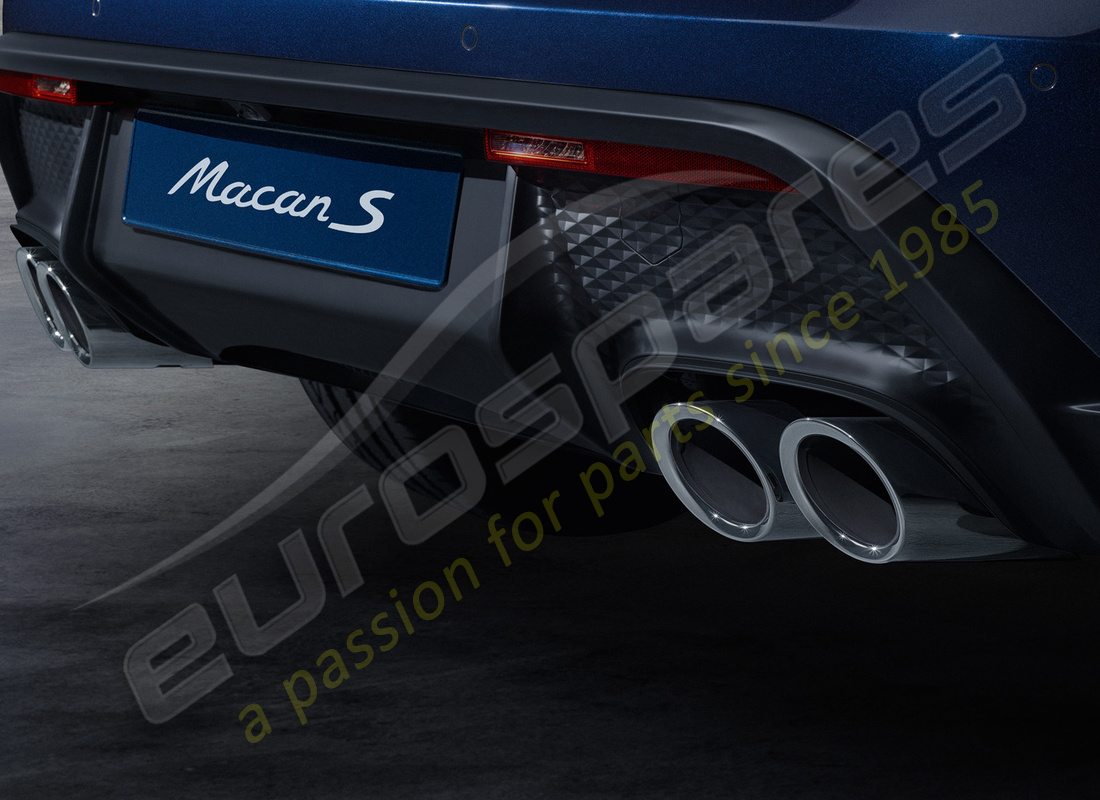 neu porsche sportart endrohre. teilenummer 95b044205 (2)