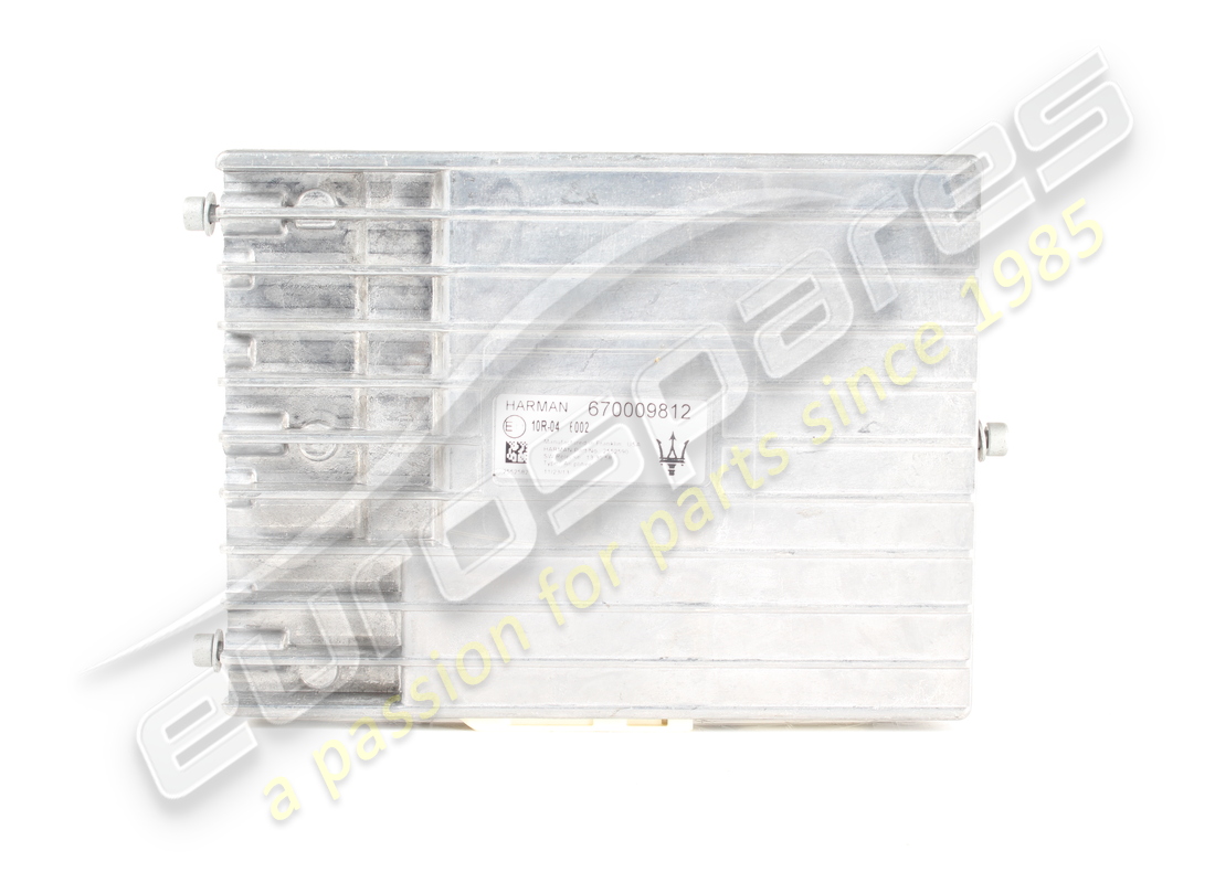 GEBRAUCHT Maserati KOMPLETT 8-CHANNELS VERSTÄRKER . TEILENUMMER 670009812 (1)
