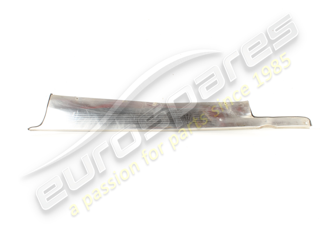 USED MASERATI REAR RH CHROMED KICKPLATE . PART NUMBER 378305322 (1)