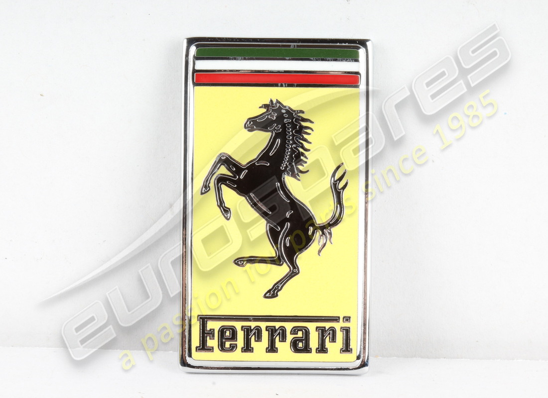 neues ferrari vorderes nasenabzeichen (klebender typ). teilenummer 986803 (1)