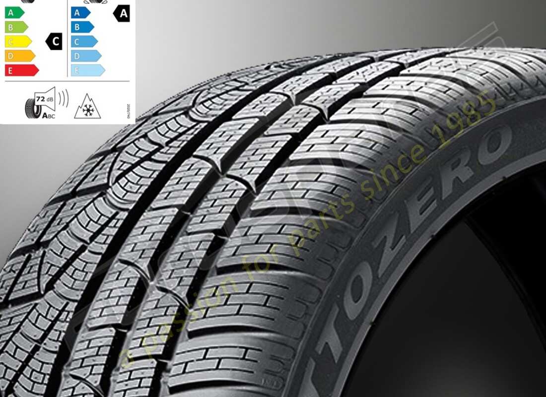 neuer ferrari pirelli hinterwinterreifen 270 sottozero, 305-30 zr20 (103w). teilenummer 889954 (1)