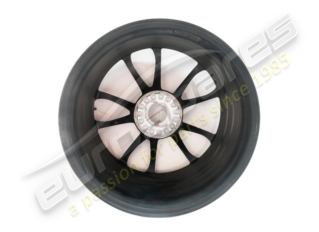gebrauchte porsche vordere leichtmetallfelge, gt3 rs mattschwarz. teilenummer 99136216382je1 (3)