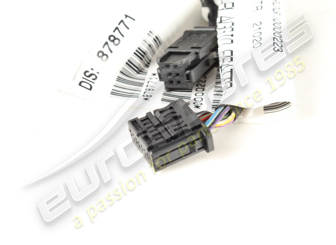 gebrauchter ferrari mitteltunnel-kabelbaum. teilenummer 878771 (2)