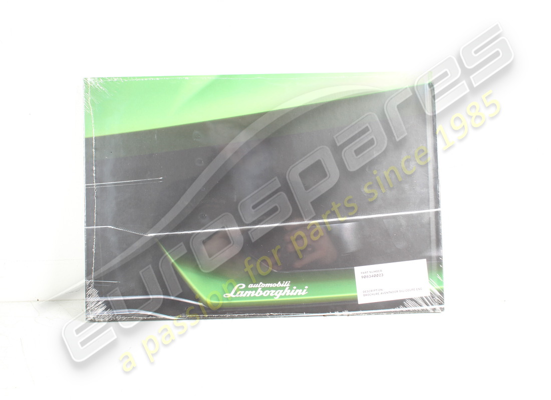 neue lamborghini broschüre aventador svj eng. teilenummer 908340023 (2)
