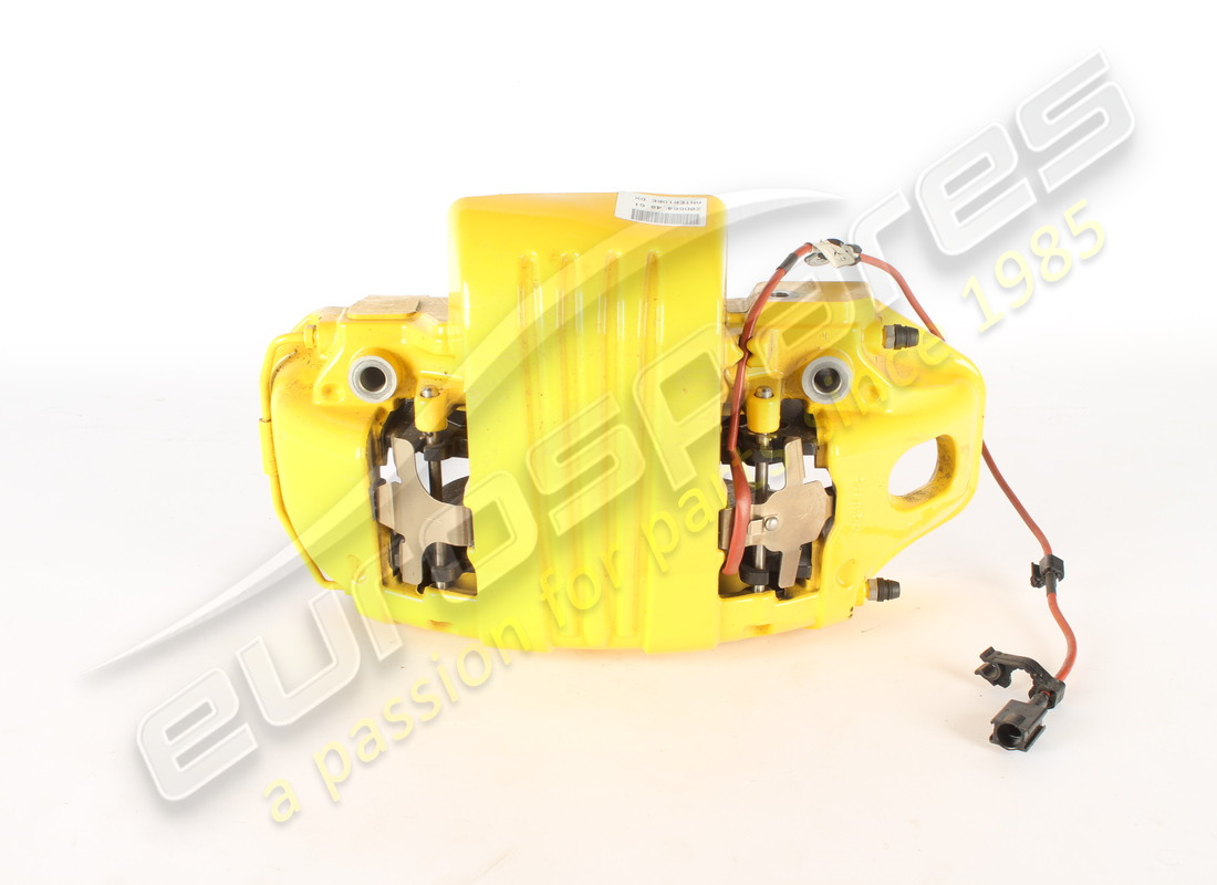 GEBRAUCHT Ferrari BREMSSATTEL KOMPLETT CARBON KERAMIK ANT.DX GIALL . TEILENUMMER 776911 (1)