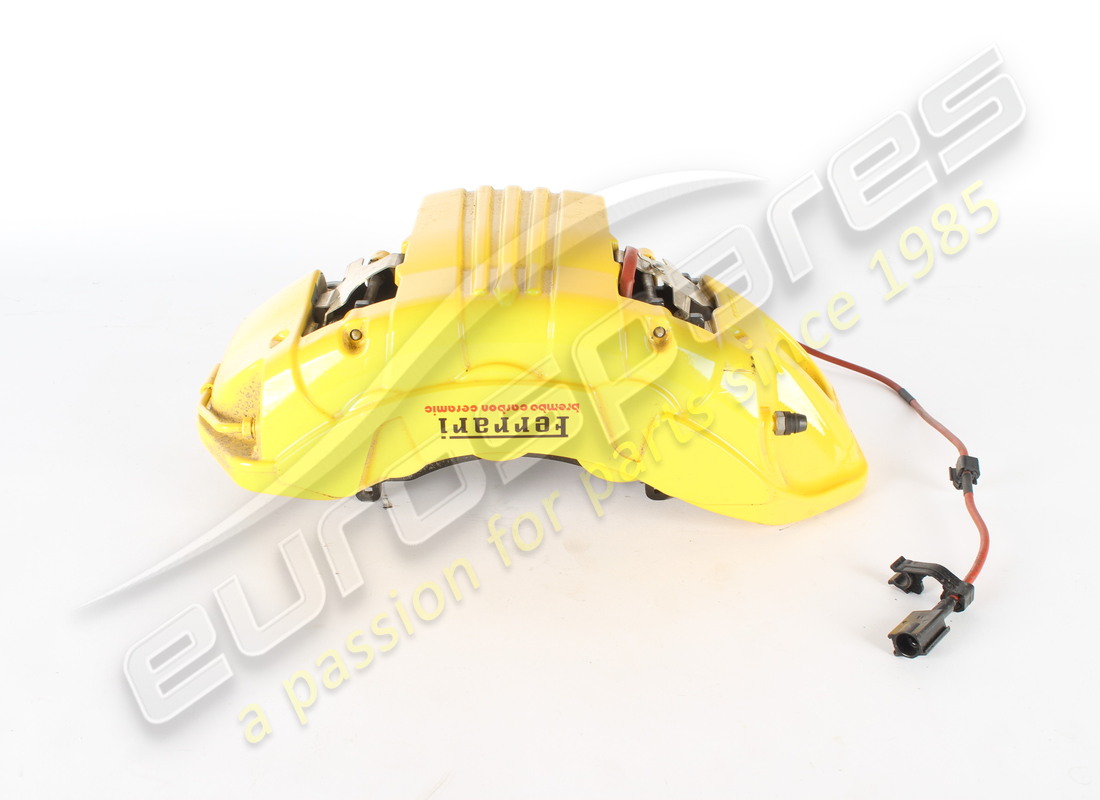 gebraucht ferrari bremssattel komplett carbon keramik ant.dx giall. teilenummer 776911 (2)