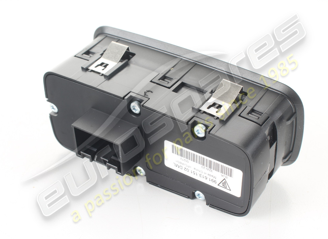 neu porsche schaltermodul mattschwarz/hochglanzchrom. teilenummer 99161315102dml (2)