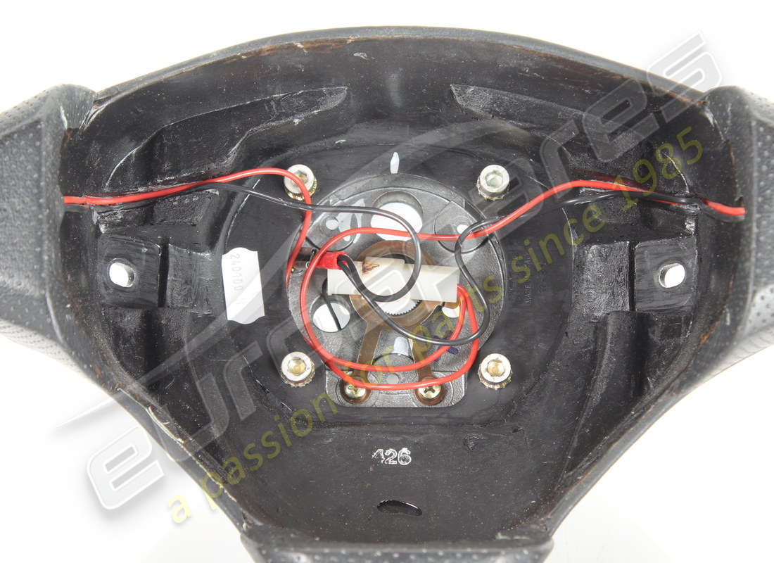 gebrauchtes ferrari lenkrad schwarz 8500. teilenummer 66120700 (2)