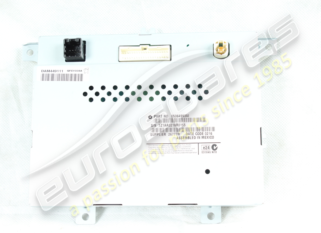 neuer maserati monitor-touchscreen 8.4 fca. teilenummer 53189686 (2)
