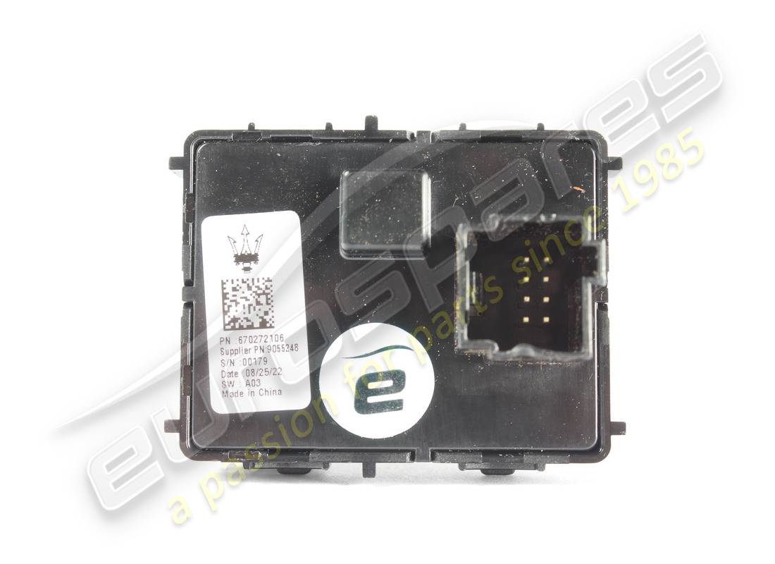 gebraucht maserati rechter hinterer elektrischer fensterheberschalter. teilenummer 670272106 (3)