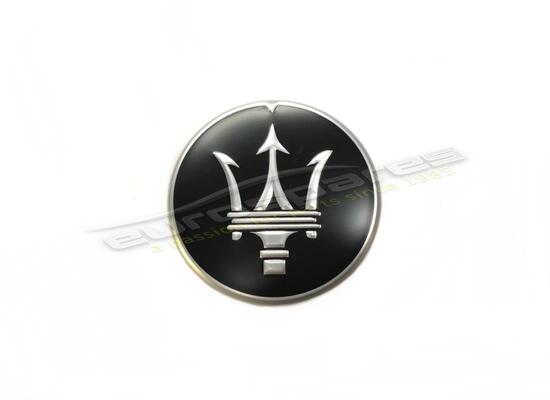 neu maserati radabzeichen schwarz matt teilenummer 670149987