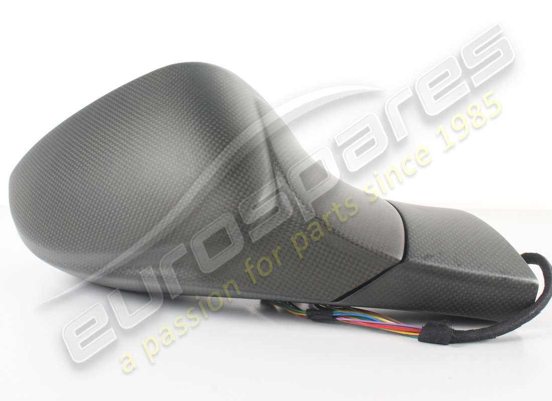 NEU Ferrari 458 RÜCKSPIEGEL IN MATTEM CARBON-LOOK (OHNE GLAS). TEILENUMMER 70002258 (1)