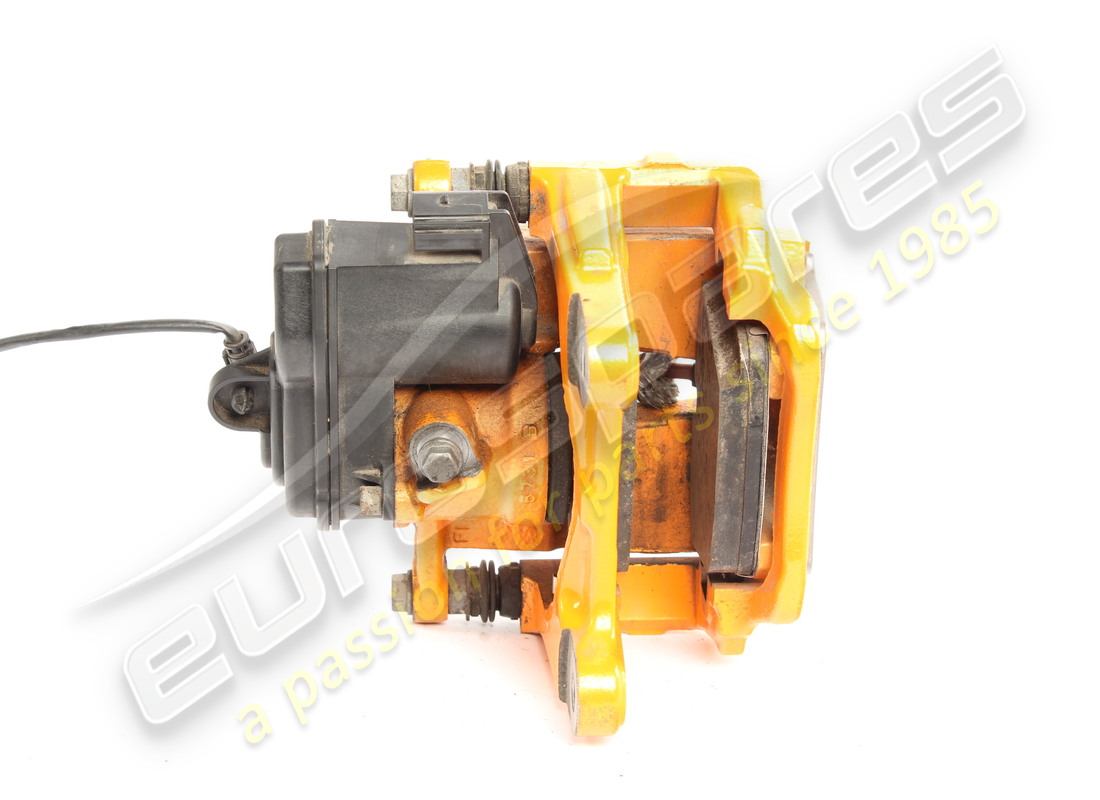 gebrauchtes lamborghini kolbengehäuse mit e-bremse und bremssattelträger. teilenummer eap1450198 (2)