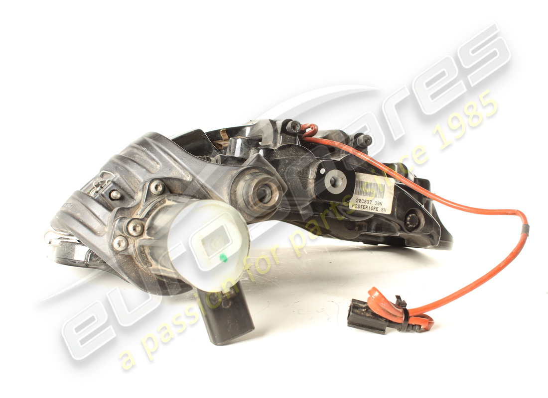 gebrauchter ferrari hinterer linker bremssattel mit belägen. teilenummer 879831 (3)
