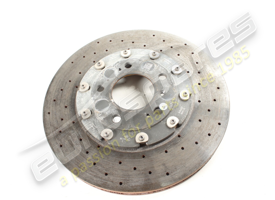 gebrauchte lamborghini rechte hintere bremsscheibe. teilenummer 4m0615602a (2)