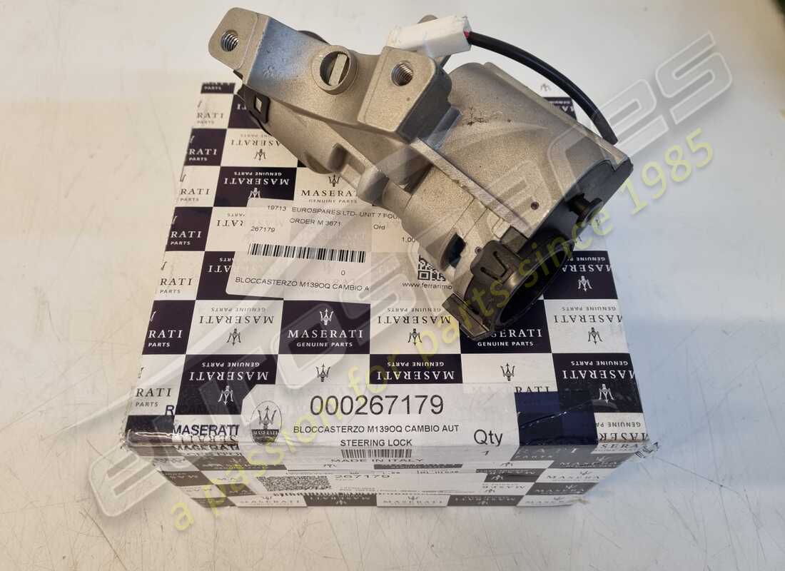 neues maserati lenkschloss. teilenummer 267179 (1)